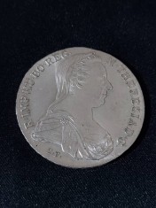Austria 1780 - 1 taler - Maria Tereza, restrike №6 , argint