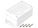 Carcasă Universală Albă IP67 90x60x40mm
