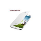 Husa Piele Originala Samsung Galaxy S4 I9500 EF-FI950BW Alba