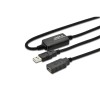 Cablu Extensie USB 2.0 Activ Digitus, 25m, Amplificare Semnal