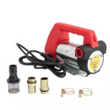 Pompa electrica 220v transfer lichide, 40L min maner ROSU