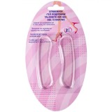 Talonete Gel Transparente 9cm, Set 2 Bucăți - Confort și Protecție Pantofi, Anti-Bătături