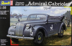 + Macheta Revell 03099 1:35 - German Staff Car ? Admiral Cabriolet + foto