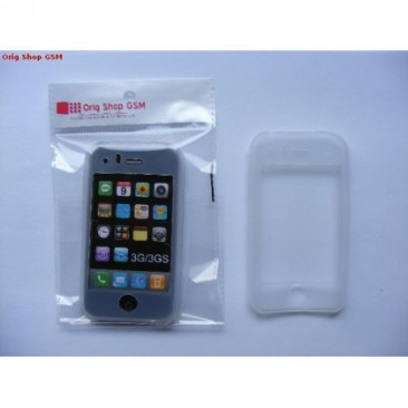 HUSA SILICON SLIM APPLE IPHONE 3G/3GS TRANSPARENT foto