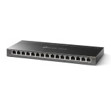 Cumpara ieftin Switch Easy Smart, 16 porturi RJ45 Gigabit, Managed - TP-Link TL-SG116E
