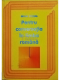 Mihai Cozma - Pentru conversatia in lumba romana (editia 1996)