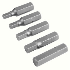 Set 5 bucati de varf de surubelnita, 9/64&quot;-5/32&quot;-3/26&quot;-7/32&quot;