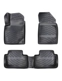 Set covorase auto din cauciuc tip tavita Peugeot 407 2003-2010
