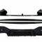 Prelungire Bara Fata BMW 1 Series F20 F21 LCI (2015-2019) cu Difuzor Bara Spate Evacuare Dubla Stanga si Extensii Praguri Laterale Hatchback M Sport N