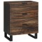vidaXL Dulap de noapte castan 50 x 33 x 60 cm Lemn masiv de mango
