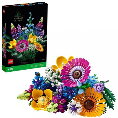 LEGO ICONS BUCHET DE FLORI DE CAMP 10313 foto