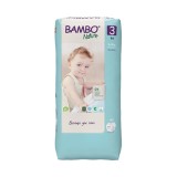 Scutece Eco Friendly Tall Nr 3, 4-8kg, 52 bucati, Bambo Nature