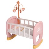 Cumpara ieftin Leagan pentru papusa Smoby Baby Nurse Baby's Cot cu carusel