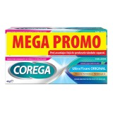 Pachet Crema adeziva pentru proteza dentara Ultra Fixare Corega, 2*40 g, Haleon