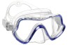 Masca Snorkeling Mares Aquazone Pure Vision Adulți, Unisex, Albastru, Transparent, Silicon, Lentila Unica, Ușoară - RESIGILAT