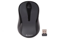 Mouse a4tech pc sau notebook wireless 2.4ghz optic rezolutie 1000 dpi butoane/scroll 3/1 gri