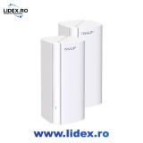 Sistem Mesh Wireless TENDA Nova EE3 Pro BE3600, Wi-Fi 7, Dual Band 688 + 2882 Mbps, 2 buc, alb