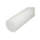 Bara poliamida, polioximetilena-poliacetal POM alba 1000x100mm 11.59 KG