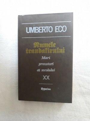 UMBERTO ECO - NUMELE TRANDAFIRULUI foto