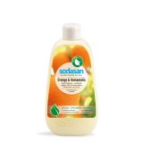 Detergent Lichid Vase Sodasan Ecologic Portocala &amp; Hamamelis 500ml Manual