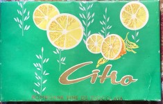 CITRO BOMBOANE FINE DE CIOCOLATA 1965/CUTIE PENTRU BOMBOANE IN STARE FOARTE BUNA foto