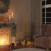 VidaXL Pom de Crăciun LED 100 LED-uri Alb Cald 150 cm 4019498