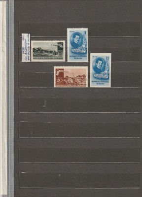 ROMANIA 1950 LP 262 CENTENARUL NASTERII I. ANDREESCU SERIE MNH NESTAMPILATA foto