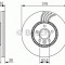 Disc frana VOLVO V70 III (BW) (2007 - 2016) BOSCH 0 986 479 620