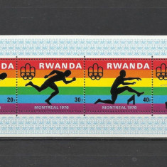 RWANDA 1976 JOCURILE OLIMPICE MONTREAL