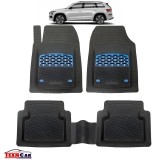 Skoda Kodiaq Covorase Auto TeamCar&reg; Tip Tavita Compatibile (2016&ndash;2023) Blue, Cauciuc