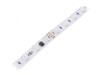 Bandă LED RGB 24V 60 LED/m 10mm PCB Alb