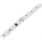 Bandă LED RGB 24V 60 LED/m 10mm PCB Alb
