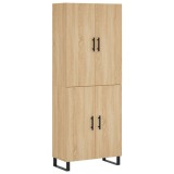 Cumpara ieftin Dulap inalt, stejar sonoma, 69,5x34x180 cm, lemn compozit