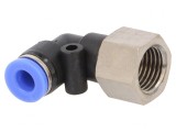 Racord Push-In 90&deg; 1/4&quot; 15bar