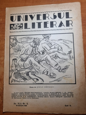 universul literar 28 februarie 1926-ch. asahi,nichifor crainic,camil petrescu foto