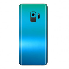 Set Folii Skin Acoperire 360 Compatibile cu Samsung Galaxy S9 - Wraps Skin Chameleon Aquamarine Matt Metalic