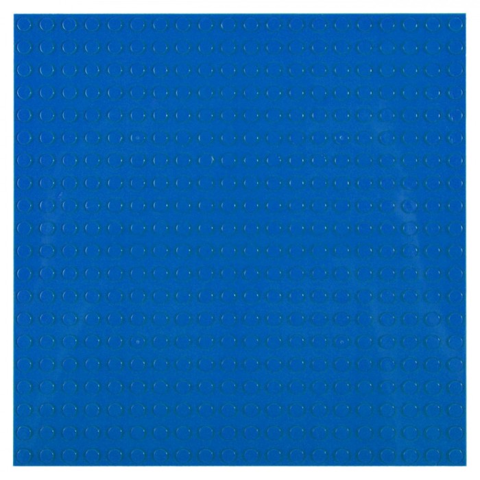 Suport Cărămizi Construcții, 16x16 cm, Albastru, Plastic