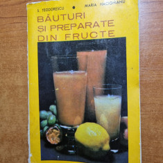 carte de bucate - bauturi si preparate din fructe - din anul 1973
