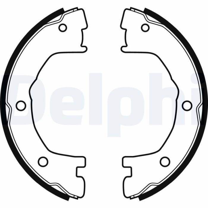 DELPHI LS1919 Set saboti frana, frana de mana