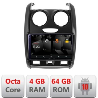 Navigatie Dacia Duster 2012-2019 5510-157 Android Octa Core 720p 4+64 DSP 360 camera carplay android auto CarStore Technology foto