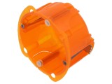 Carcasă cutie electrică portocalie, IP20, 72mm x 72mm