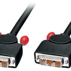 Cablu DVI-I Single Link 5m T-T Negru, Lindy L41273