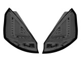 Set stopuri tuning FORD FIESTA (JA8), 09.2008-01.2013, partea stanga+dreapta, Taiwan, cu Lampa pozitie parcare fibra optica; LED; fumuriu, transparen