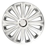 Capac roata auto Versaco Trend RC 15 inch argintiu, pentru jante din otel, ABS rezistent, montaj rapid, 1 bucata, model modern