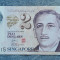 2 Dollars 2011 Singapore - polimer / seria 418027 + un triunghi