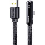 CABLU alimentare si date Baseus MVP, Fast Charging Data Cable pt. smartphone, USB la USB Type-C 100W, braided, 1m, negru &quot;P10382502121-00&quot; (timbru ver