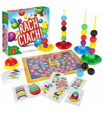 Joc de societate Rach Ciach, 94 piese, multicolor foto