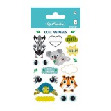 Autocolant folie cute animals set 3, Herlitz