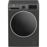 Masina de spalat rufe cu uscator BEKO B5DFT510442M, 10 kg spalare, 6 kg uscare, Clasa A, 1400 RPM, Motor ProSmart Inverter, HomeWhiz, SteamCure, Ultra