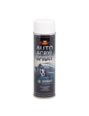 Vopsea spray auto Acrilic Profesional Alb Mat, Champion Color, 500ml Alb foto